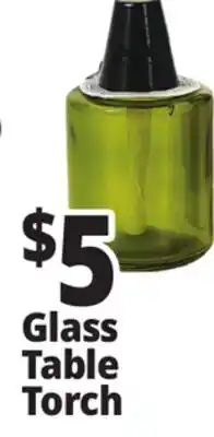 Ocean State Job Lot Glass Table Torch offer