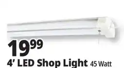 Ocean State Job Lot 45W LED Shop Light 4' offer
