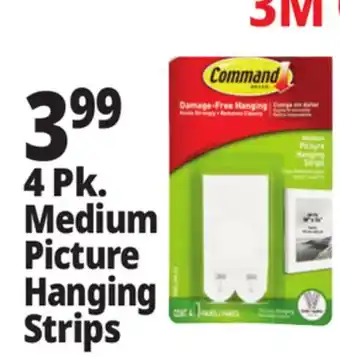 Ocean State Job Lot 4 Pk. Medium Picture Hanging Strips offer