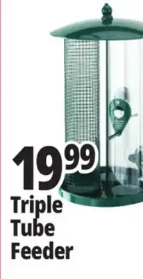 Ocean State Job Lot Triple Tube Feeder offer