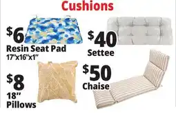 Ocean State Job Lot Outdoor Chair Cushions offer