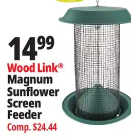 Ocean State Job Lot Wood Link Magnum Sunflower Screen Feeder offer