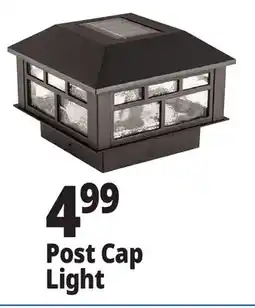 Ocean State Job Lot Solar LED Post Cap Light 5.25 offer