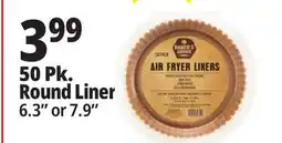 Ocean State Job Lot Baker's Choice 50 Pk. Round Liner offer