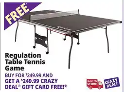 Ocean State Job Lot Redline Regulation Table Tennis Game offer