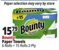Ocean State Job Lot Bounty Paper Towels offer