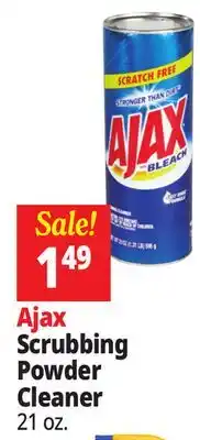Ocean State Job Lot Ajax Scrubbing Powder Cleaner offer