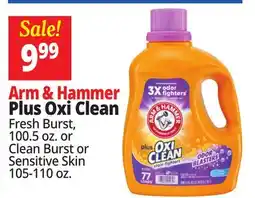 Ocean State Job Lot Arm & Hammer Plus Oxi Clean offer