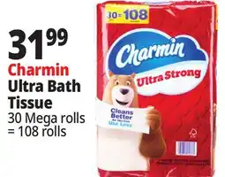Ocean State Job Lot Charmin Ultra Soft Toilet Paper 30 Mega Rolls offer