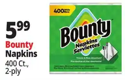 Ocean State Job Lot Bounty Napkins offer