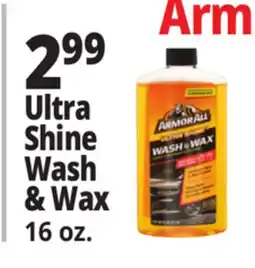 Ocean State Job Lot Armor All Ultra Shine Wash & Wax 16 fl oz offer