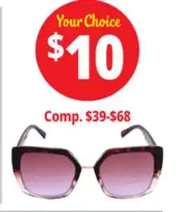 Ocean State Job Lot Sunglasses offer