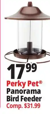 Ocean State Job Lot Perky Pet Panorama Wild Bird Feeder offer