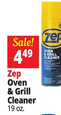 Ocean State Job Lot ZEP Oven & Grill Cleaner offer