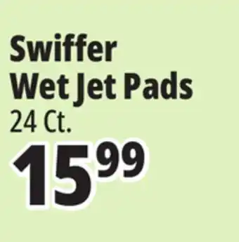 Ocean State Job Lot Swiffer WetJet Mopping Pad Refills 24-count offer