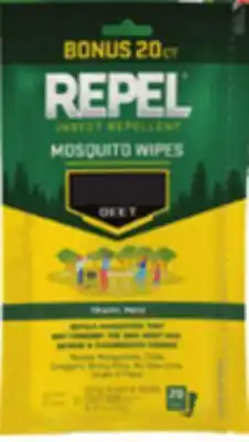 Ocean State Job Lot Repel 7% Deet Wipes offer