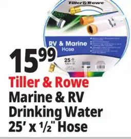 Ocean State Job Lot Tiller & Rowe RV & Marine Hose 1/2 x 25' offer