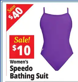 Ocean State Job Lot Women's Speedo Bathing Suit offer