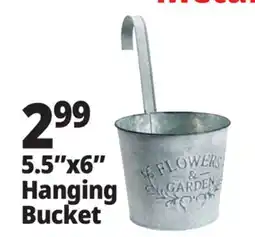 Ocean State Job Lot Hanging Steel Bucket offer