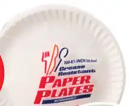 Ocean State Job Lot Aspen Super Strong Heavy-Duty 9 Paper Plates 70 Count offer