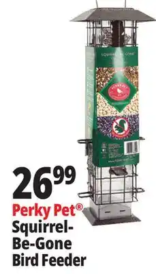 Ocean State Job Lot Perky Pet Squirrel- Be-Gone Bird Feeder offer