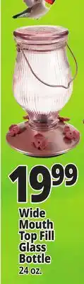 Ocean State Job Lot Perky Pet Top Fill Glass Hummingbird Feeder 24 oz offer