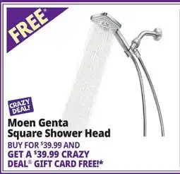 Ocean State Job Lot MOEN Genta Handheld Shower Chrome offer