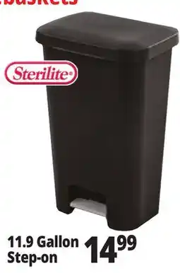 Ocean State Job Lot Sterilite 11.9 Gallon Step-on offer