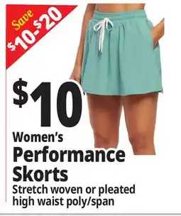 Ocean State Job Lot Women's Performance Skorts offer
