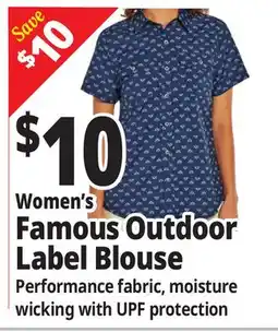 Ocean State Job Lot Women's Famous Outdoor Label Blouse offer