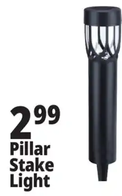 Ocean State Job Lot Pillar Stake Light offer