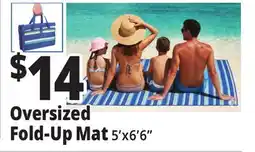 Ocean State Job Lot 2-Person Outdoor Fold-Up Mat 5'x6.5' offer