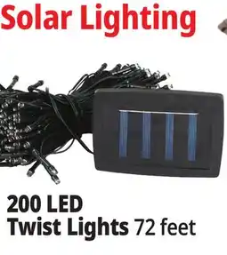 Ocean State Job Lot 200 LED Twist Lights offer