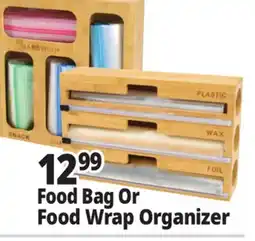 Ocean State Job Lot Food Bag Or Food Wrap Organizer offer