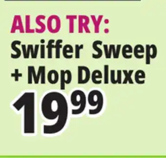 Ocean State Job Lot Swiffer Sweep + Mop Deluxe offer
