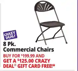 Ocean State Job Lot 8 Pk. Commercial Chairs offer