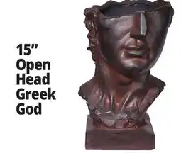 Ocean State Job Lot Greek God Open Head Planter offer