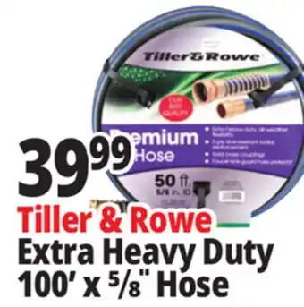 Ocean State Job Lot Tiller & Rowe Extra Heavy Duty 100' x 5/8 Hose offer