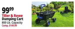 Ocean State Job Lot Tiller & Rowe Dumping Cart 800 Lb. Capacity offer