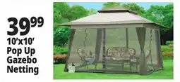 Ocean State Job Lot 10'x10' Pop Up Gazebo Netting offer