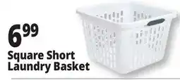 Ocean State Job Lot Square Short Laundry Basket offer