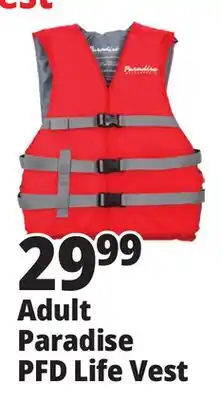 Ocean State Job Lot Adult Paradise PFD Life Vest offer