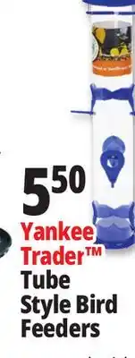 Ocean State Job Lot Yankee Trader Tube Style Bird Feeders offer