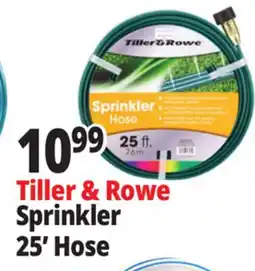 Ocean State Job Lot Tiller & Rowe Sprinkler Hose 25' offer
