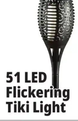 Ocean State Job Lot 51 LED Flickering Tiki Light offer