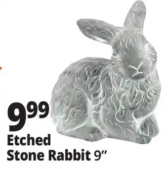 Ocean State Job Lot Stone Rabbit Statue offer