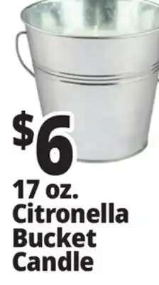 Ocean State Job Lot Patio Essentials Citronella Candle 17 oz offer