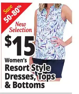 Ocean State Job Lot Women's Resort Style Dresses, Tops & Bottoms offer