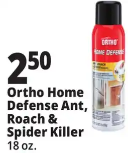 Ocean State Job Lot Ortho Home Defense Ant, Roach & Spider Killer 18 oz offer