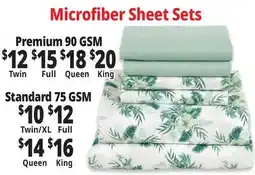 Ocean State Job Lot Microfiber Sheet Sets offer